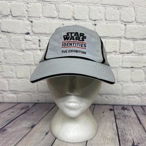 Star Wars Identities The Exhibition Nylon Hat Cap Gray Lightweight Polyester